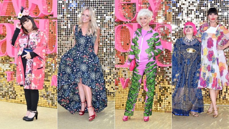 Illustration for article titled All the Delightfully Nutty Red Carpet Looks at the Absolutely Fabulous Premiere